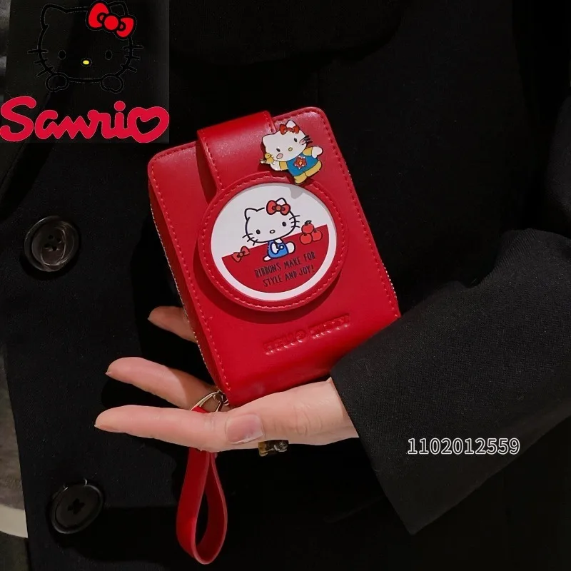 

Sanrio Hello Kitty New Women Card Holder Large Capacity Cartoon ID Holder Cartoon Fashion Luxury Brand Card Holder High Quality