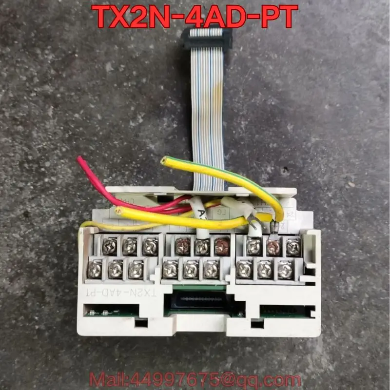 

Second-hand TX2N-4AD-PT PLC module functional test is normal