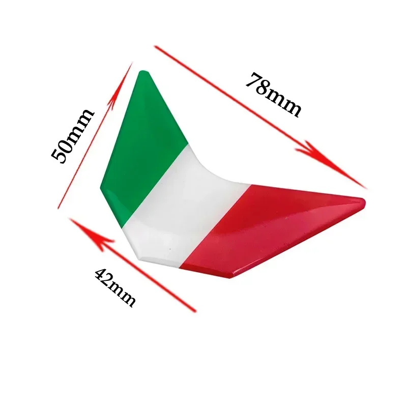 Universele 3D Auto Sticker Italië Vlag Embleem Badge Auto Styling Sticker Sticker Voor Honda VW Audi Benz Ferrari Maserati Lamborghini