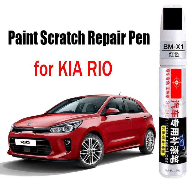 

Car Paint Scratch Repair Pen for KIA Rio Touch-Up Pen Remover Paint Care Accessories Black White Red Blue Gray