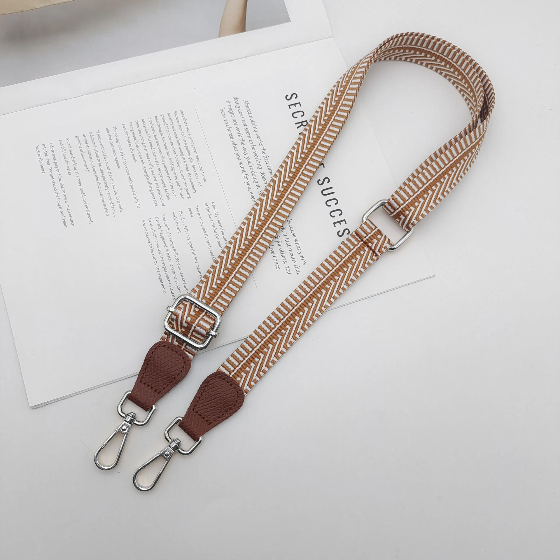 ملحقات حقيبة جديدة متعددة الاستخدامات، حزام كتف عريض مائل، حقيبة نسائية ممتدة، حزام قابل للتعديل، ملحقات أجزاء الحقيبة