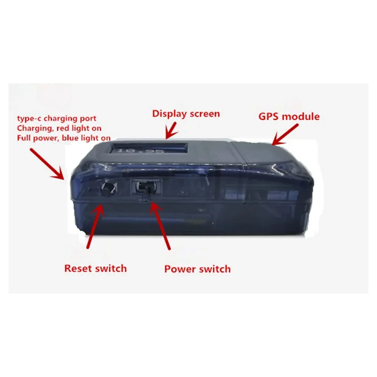 

ZMR Speed Detector Speedometer Built-in LIPO Battery for RC Model Car Airplane FPV Racing Freestyle Drones DIY Parts&Y96A