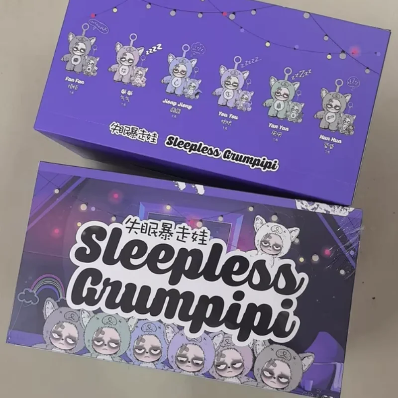 

Новая популярная серия без рукавов Grumpipi, модная слепая коробка, игрушки, коллекционные куклы Kawaii, брелок, подвеска, украшение для комнаты, загадочная коробка, подарок