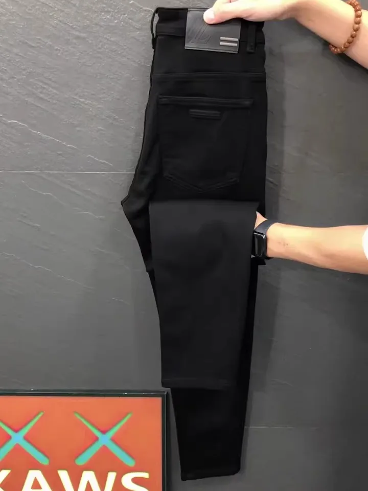 

High Quali Men's Jeans Spring New Arrival Faionable Versatile Premium Feel Cool Sle Casual Straight Leg Fit Jeans