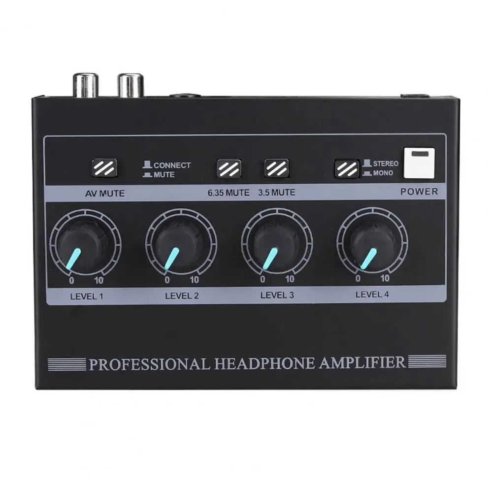 

Rechargeable Headphone Audio-Amplifier Portable Audio Conversion Excellent 8-Channel Headset Power-Amplifier