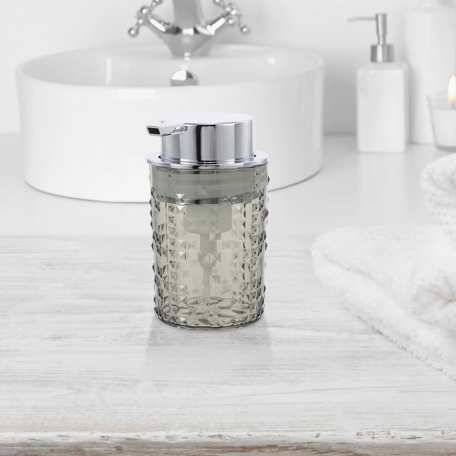 مضخة زجاجية قابلة لإعادة الملء لتنظيف الوجه وغسول الجسم وحمام اليد والمطبخ واستخدام الصابون الرغوي وصابون اليد الرغوي الزجاجي #3