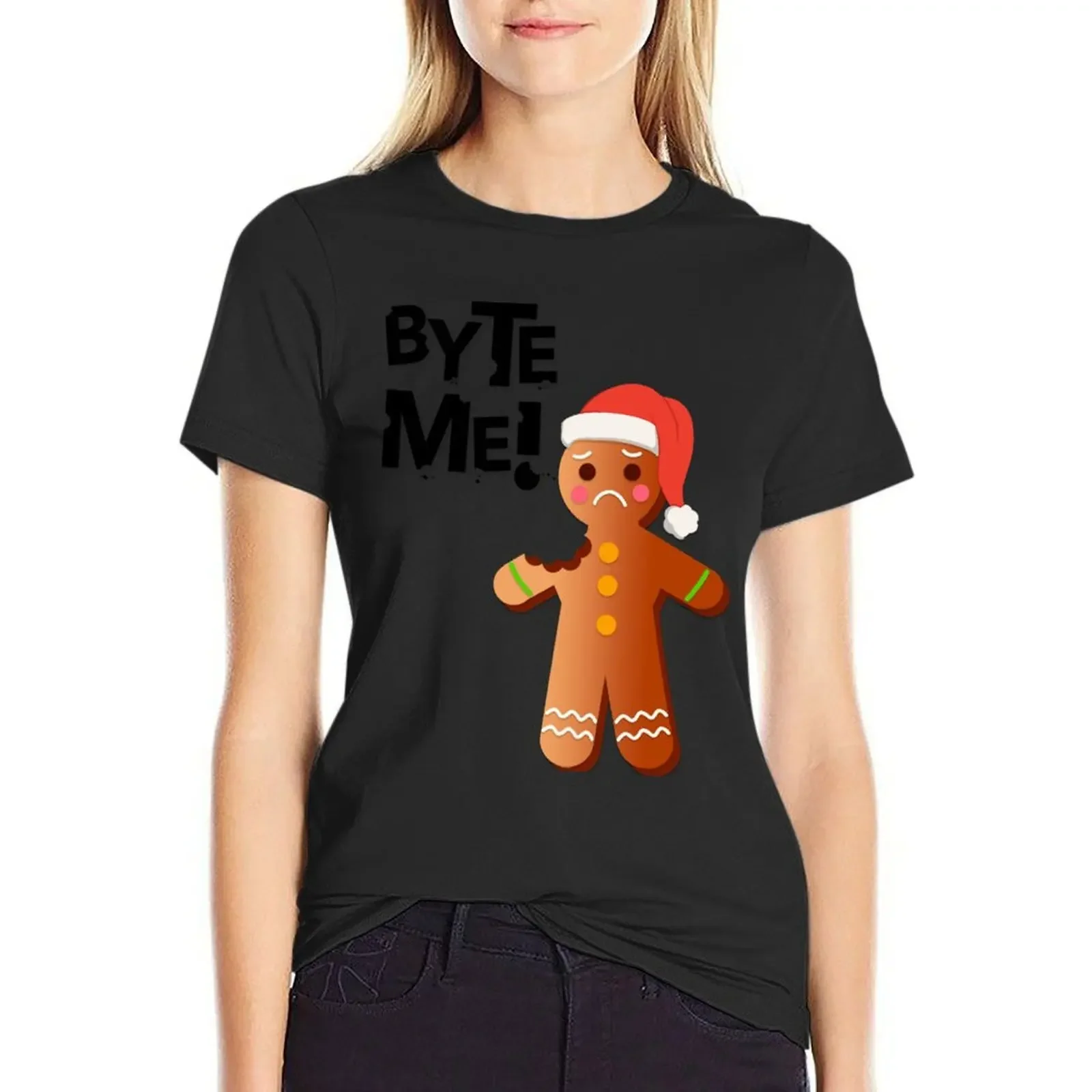 Byte Me T-Shirt summer top shirts graphic tees lady clothes korean fashion Women's tee shirt