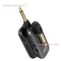NUX B2 PLUS 32-bit/44.1KHz HD Audio Quality 2.4GHz Rechargeable 4-Channel Receiver Wireless Guitar Audio Transmitter B-2