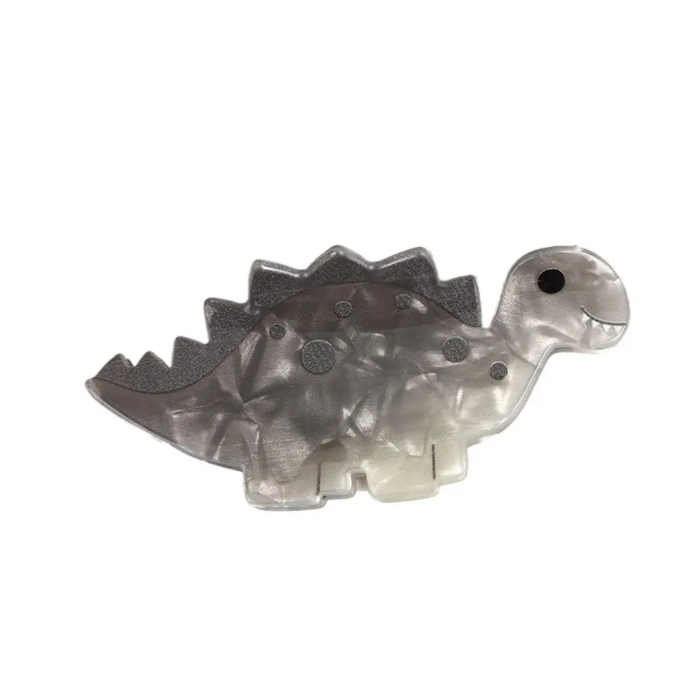 

Tyrannosaurus Rex Dinosaur Hair Claw Stegosaur Diplodocus Acrylic Animal Shark Clip Mid Size Ponytail Holder Cartoon Hair Clip