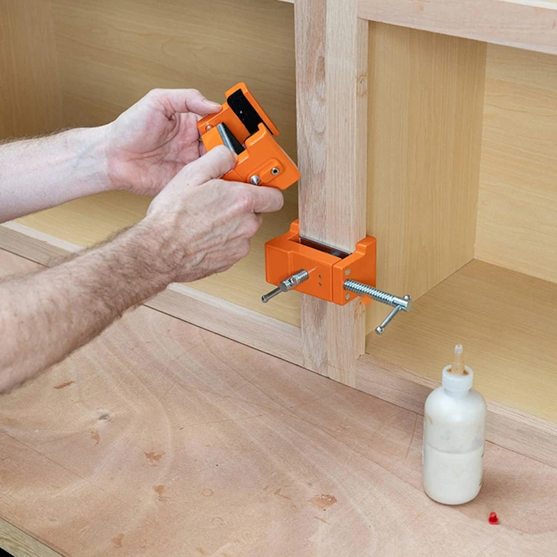 Storage Cabinet Hole Punch With Screws On Both Sides And Positioning Plate 2-Pack