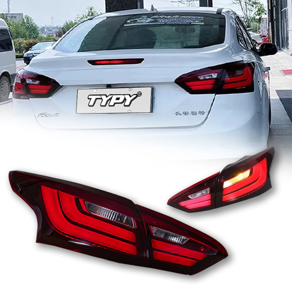 

Car Lights For Ford Focus 3 Sedan 2012-2014 LED Car Tail Lamps Daytime Running Lights Dynamic Turn Signals