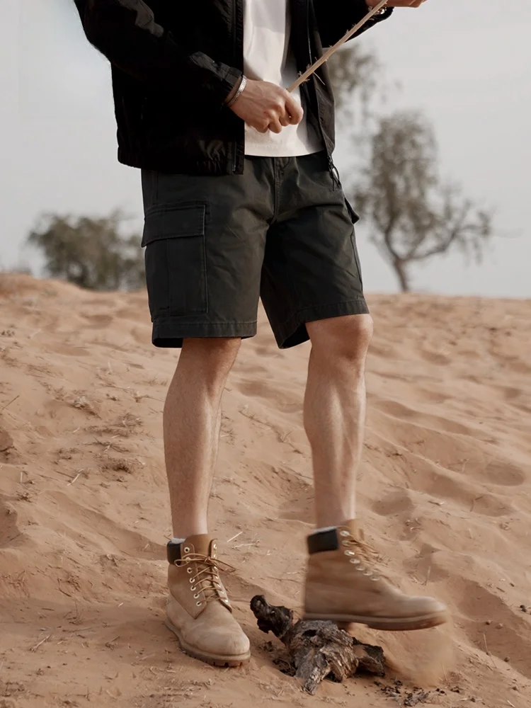 

Simwood Loose orts LS05 Waed Outdoors Men's Clothing Lightweight Cotton Straight Leg Casual Pants for Youth Summer