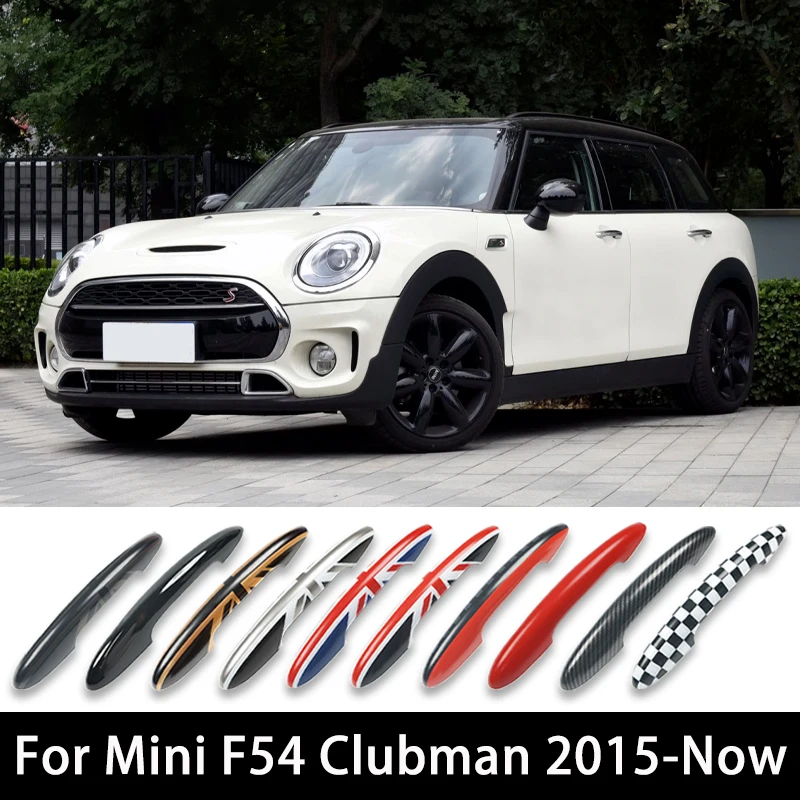 For MINI One Cooper S JCW F54 Clubman 6PCS/SET Door Handle Cover Sticker Car-Styling Auto Accessories