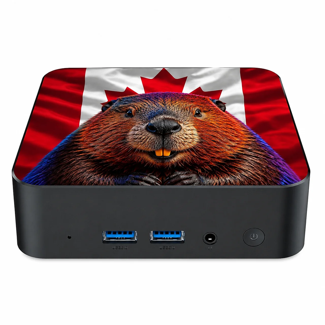 Intel Core N150 16GB RAM 2TB SSD WiFi6 BT5.2 4K HD Compact Mini PC Canada Flag 2026 New For Home Office Business view 5