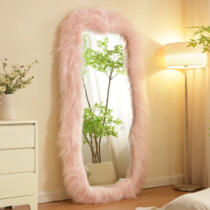 

Moving Modern Mirror Living Room Items Full Body Standing Girls Men Bedroom Bathroom Mirror Funky Espelhos Home Decorations