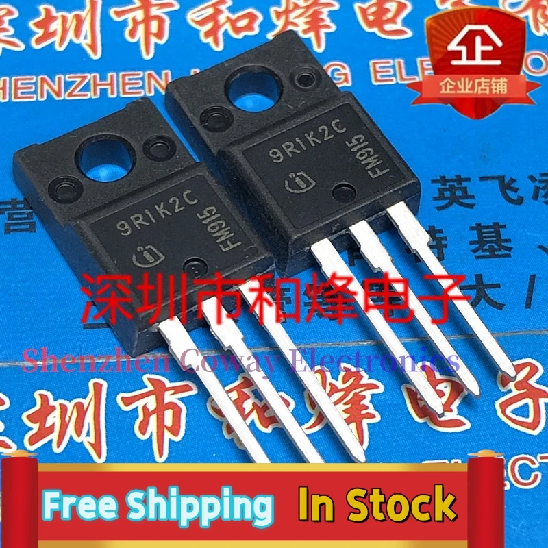 10PCS-30PCS  9R1K2C IPA90R1K2C3  TO-220F 900V 5.1A    In Stock Fast Shipping