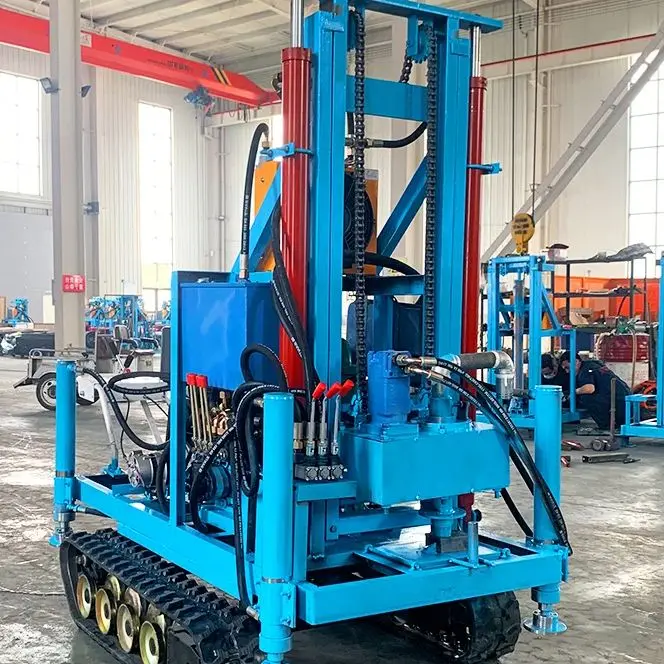 

Customized Premium Quality Water Well Drilling Rig Diesel Hydraulic Portable 22-35HP 100m 150m 180m Drilling Depth