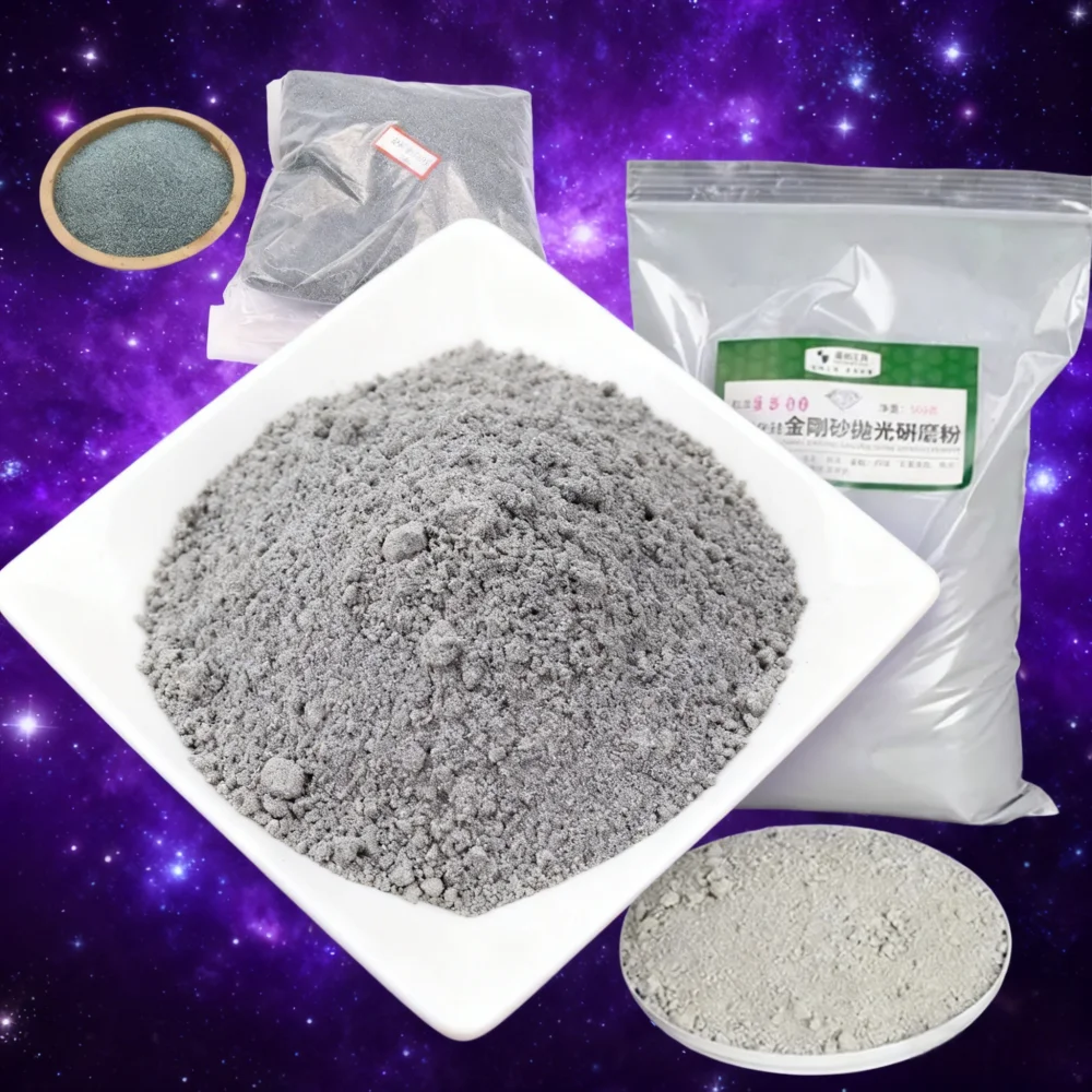 

500 грамм абразивных материалов для полировки зеленого карбида кремния для полировки материалов