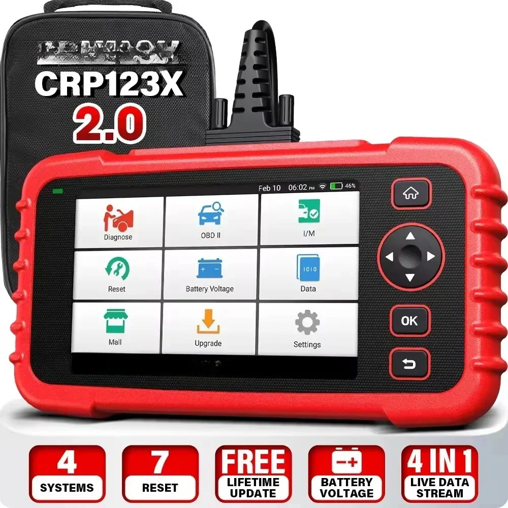 

CRP123 Upgraded CRP123X Automotive Fault Diagnosis Detector