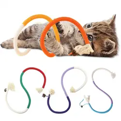 Interactive Molar Cotton Rope Toys for Cat, Teaser Toy, Teeth Cleaning, Dental, Teaser Supplies