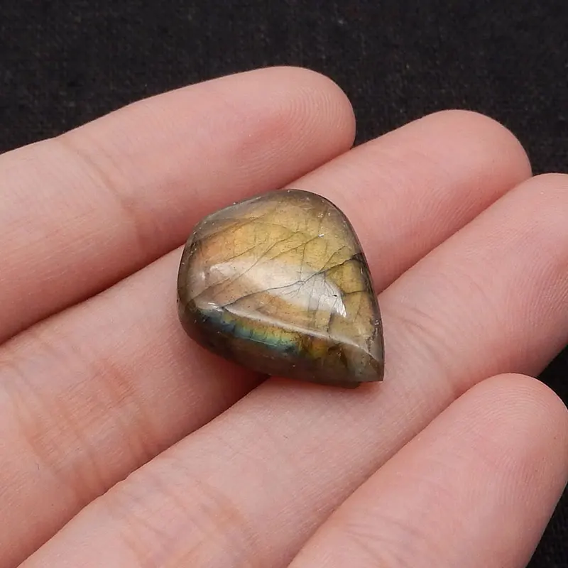 Natural Stone Labradorite Cabochon, Loose Gemstone for Jewelry Making , Stone Cabochon