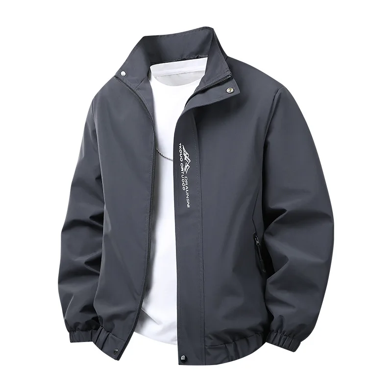 Men's Korean-Style Trendy Autumn Jacket 2025 Versatile Loose Comfortable Clothing for Men