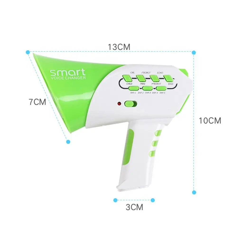 مكبر صوت مغير الصوت مع 7 تأثيرات صوتية، لعبة مزحة للأطفال هدية