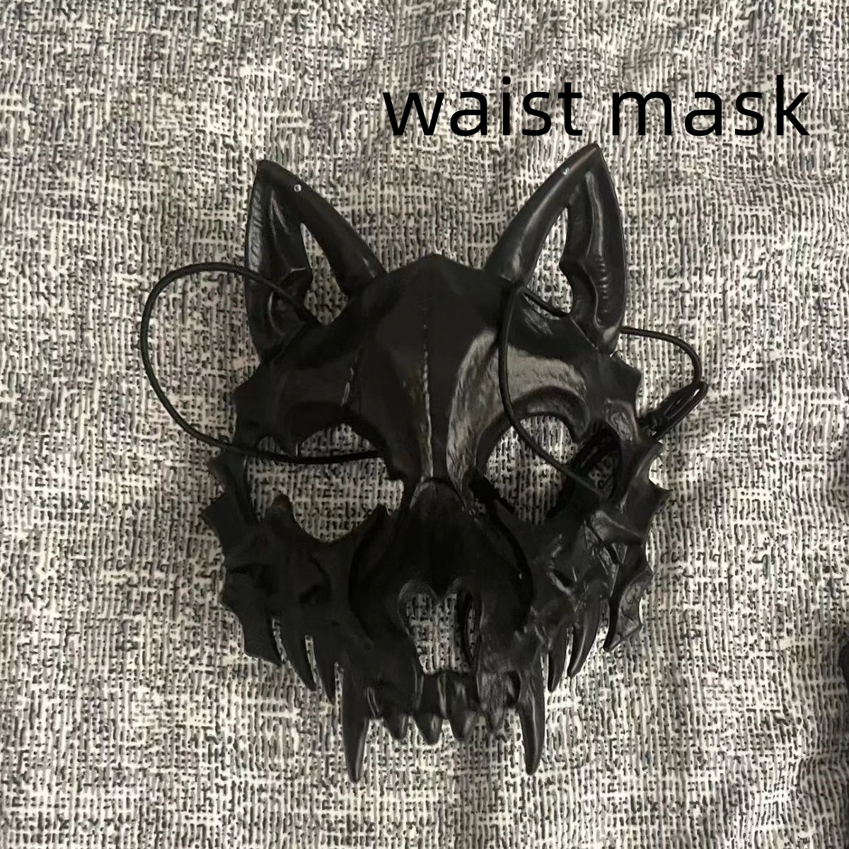 IN STOCK Irelia H Store Black yone from LOL Yone Cosplay Costume Halloween Costume rope skirt masks ribbons