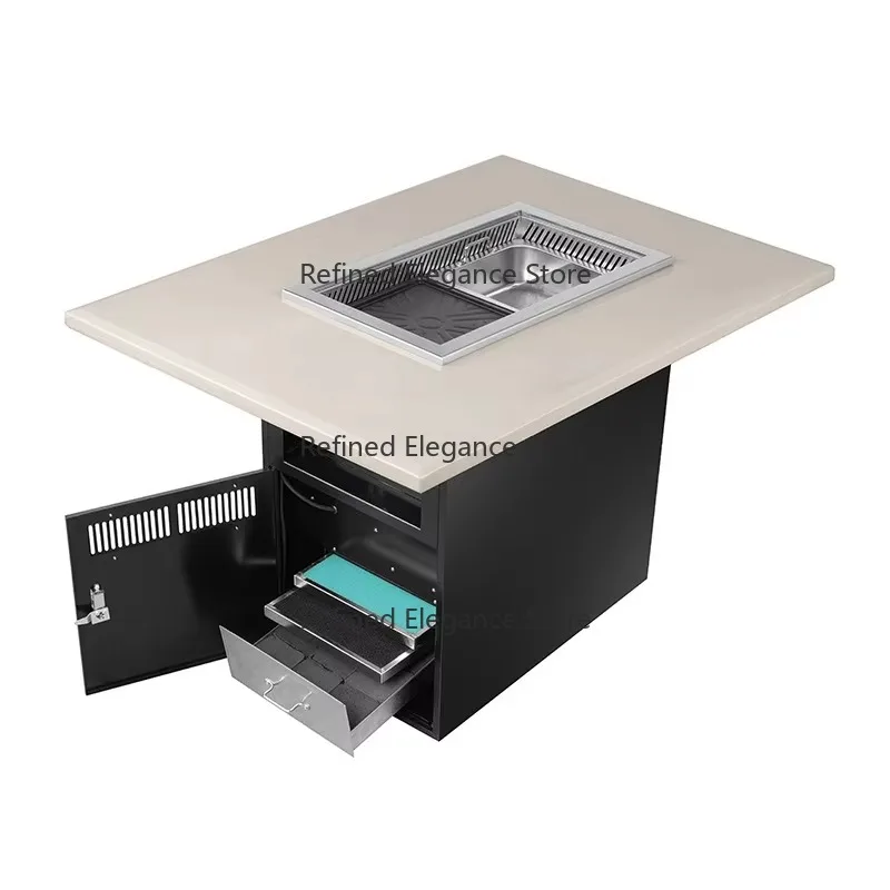 New Split‑type Fume Purifying Equipment Activated Carbon Filter Roast‑boil Integrated Catering Device