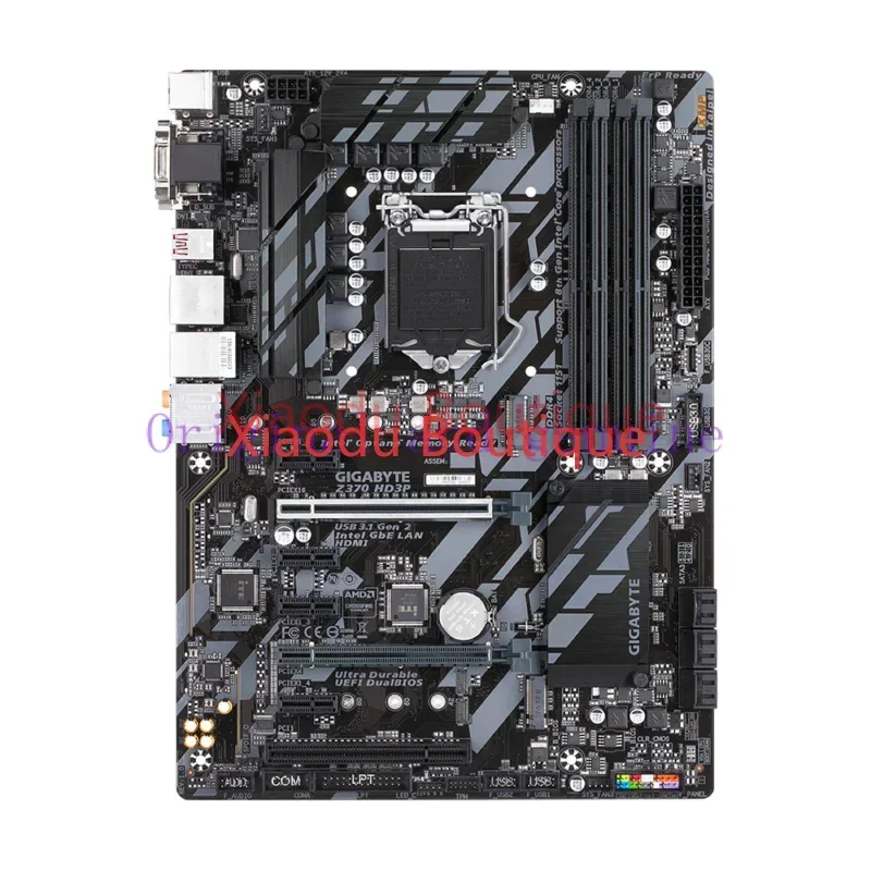 FOR GIGABYTE Z370 HD3P Motherboard Intel Z370 LGA 1151 DDR4 M.2 ATX VGA Core HDMI