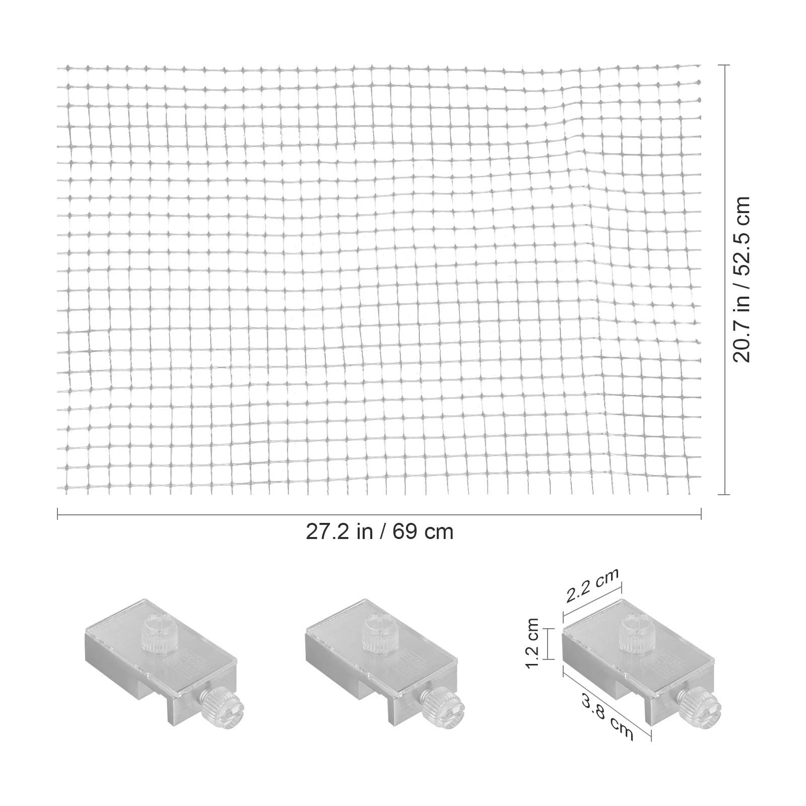 Anti-jump Net for Fish Tank Autumn Decoration Kitchen Aquarium Escape-proof Mesh Netting Cover Convenient Acrylic