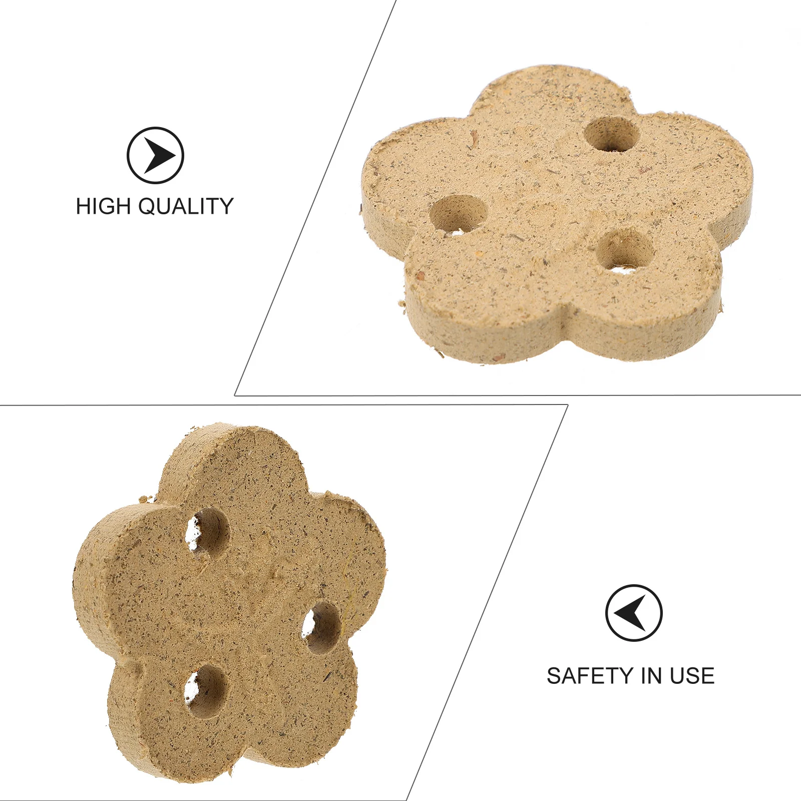 

20Pcs Moxa Cakes Flower Shaped Aged Mugwort Relief Pain Relax Heating Therapy Chinese Acupuncture Moxibustion Care Tool