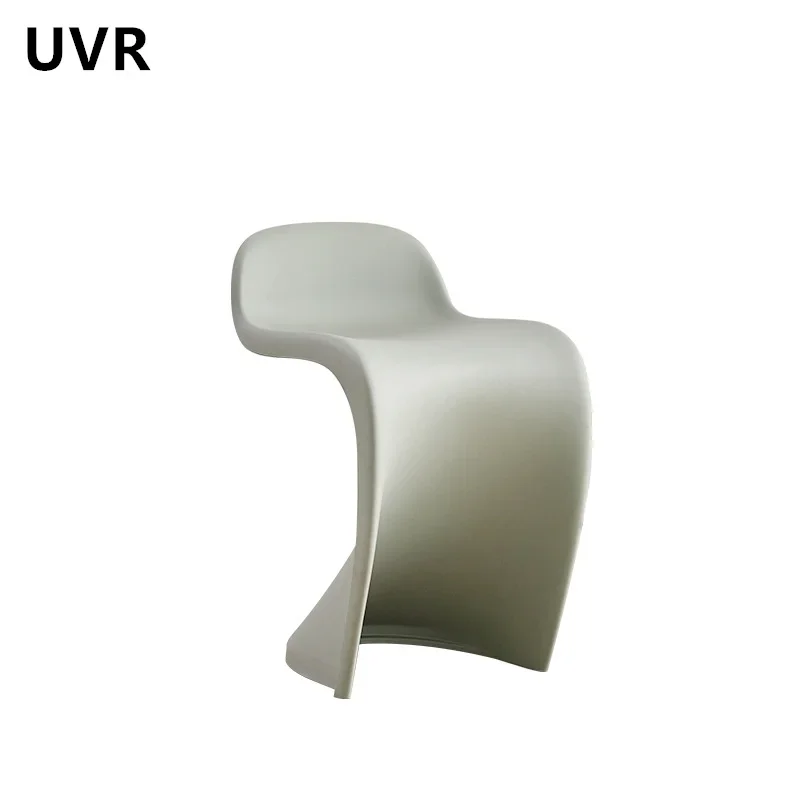 UVR Restaurant Chairs Home Kitchen Backrest Chairs Plastic High Stools Sturdy and Durable Dining Table Chairs Dining Chairs