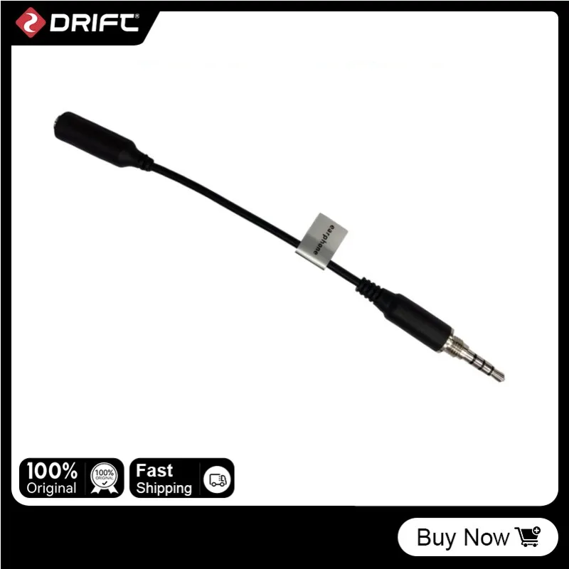 

DRIFT 3.5mm TRS Audio Microphone Adaptor for Ghost XL and Ghost XL PRO Action Sports Camera