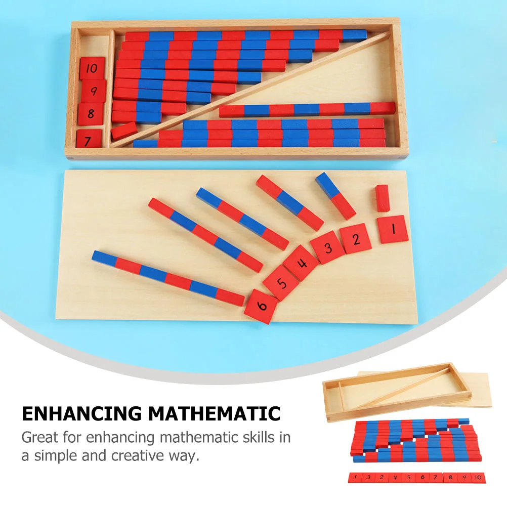 Toys Red and Blue Stick Children's Addition Subtraction Counting Rayan for Kids