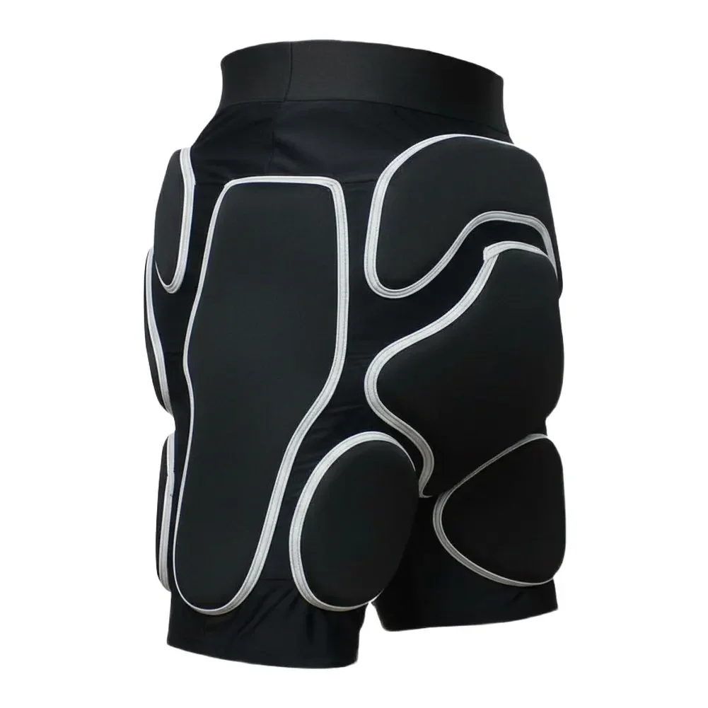

Winter Sports Ski Hip Protector Compression Shorts For Skiing Buttock Pads Widened Soft Waistband Flexible Body-hugging Support