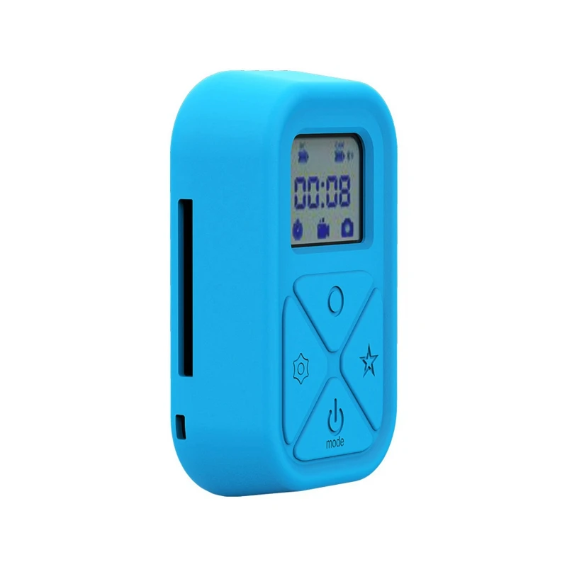 เคสซิลิโคนบลูทูธควบคุมระยะไกลสำหรับ GoPro 10 HERO 11 10 9 8สมาร์ทโฟนอุปกรณ์เสริมกล้องแอคชั่นสีดำ