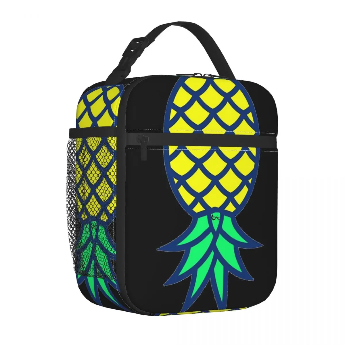 Insulated Lunch Bag Swingers Pineapple Swinging Lifestyle Lunch Box Tote Food Handbag