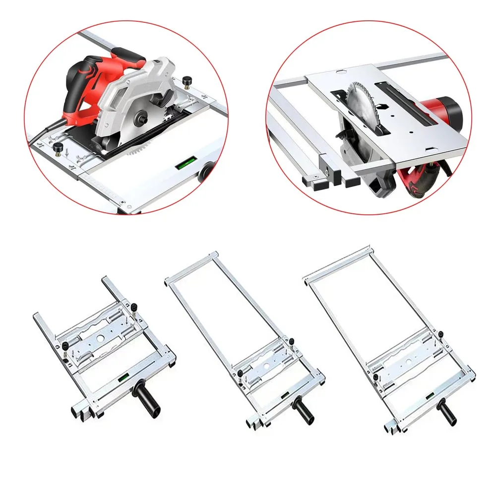 For 4/5/7inch Electric Circular Saw Trimmer Edge Guide Positioning Cutting Board Bracket, For Router Milling Circle Groove Tool