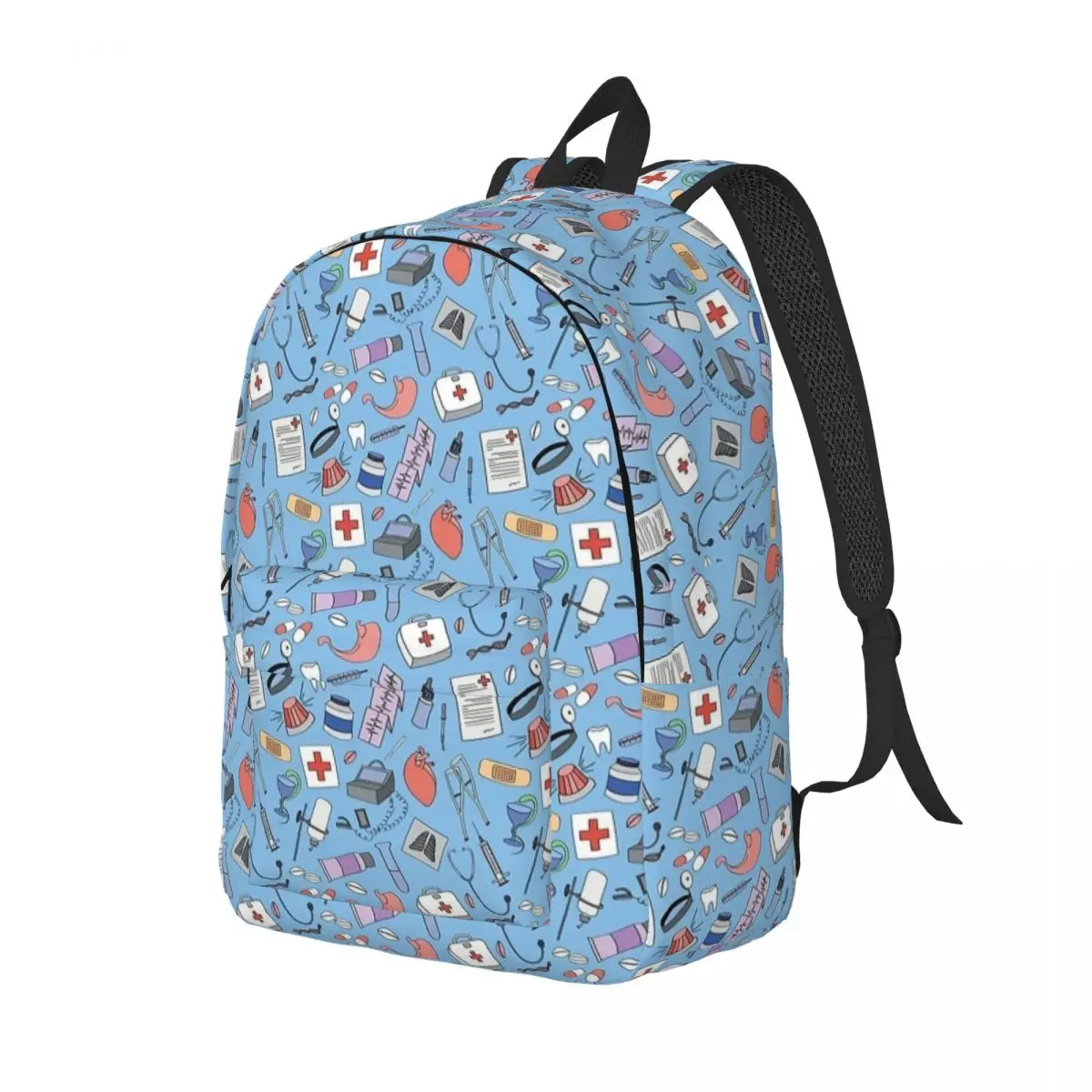 Krankens ch wester medizinische Tapete Rucksack Grundschule High College Schüler Buch Taschen Männer Frauen Tages rucksack Reisen