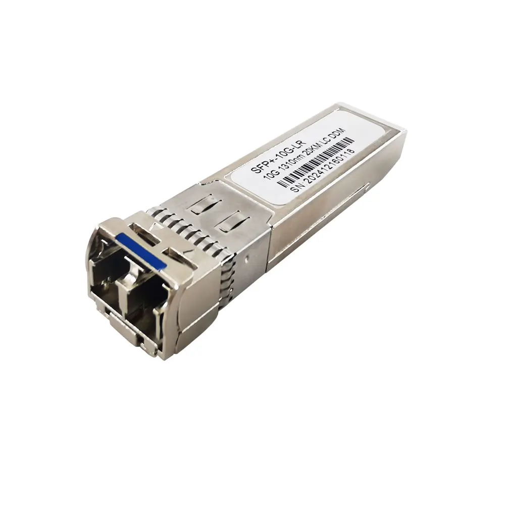 10G LR SFP+ Module Multi-Mode Duplex LC Gigabit 1310nm 20KM Fiber SFP Transceiver Module Compatible with Cisco/Mikrotik Switch