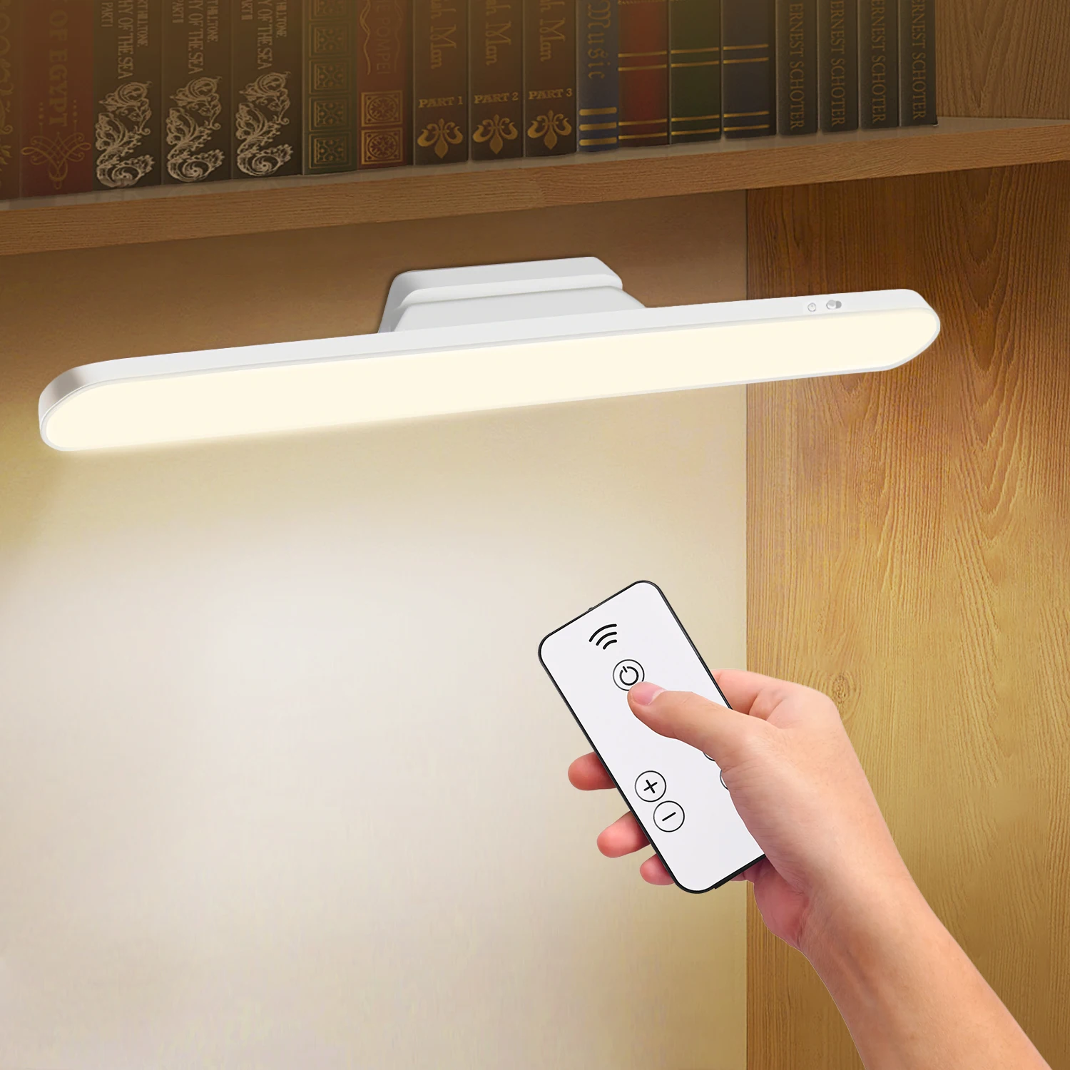 LED Desk Lamp USB Rechargeable Stepless Dimming Table Lamp Hanging Magnetic Bedroom Cabinet Mirror Lampara Reading Night Lights