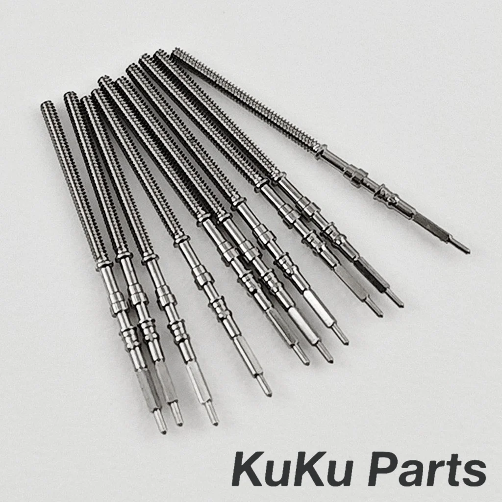 NH35部品 腕時計用スチールステムクラウンキット 部品巻き上げステム改造部品 NH34 NH35 NH36 NH38 NH39 NH70 NH72ムーブメント