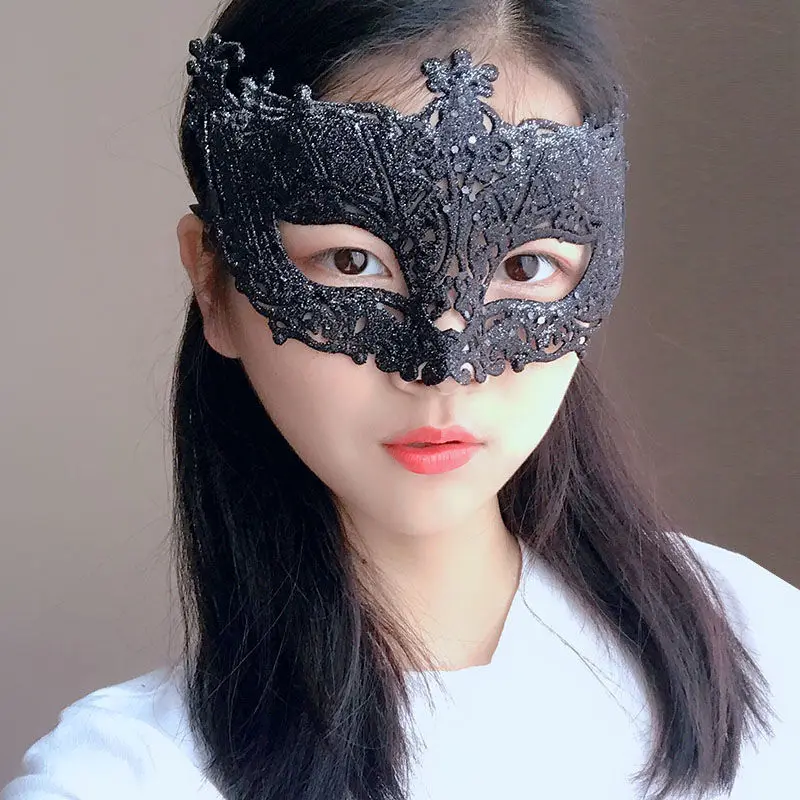 

Women Halloween Sexy Eye Mask Venetian Masquerade Tiara Sexy Mask Fancy Dress for Carnival Party Eye mask Party Prom Wholesale