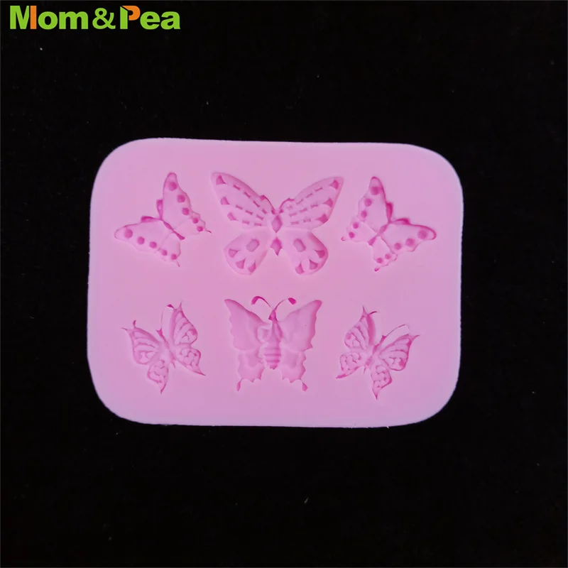 MPAW50 Butterfly Shaped Silicone Mold Gum Paste Chocolate Ornamental Fondant Mould Cake Decoration Tools