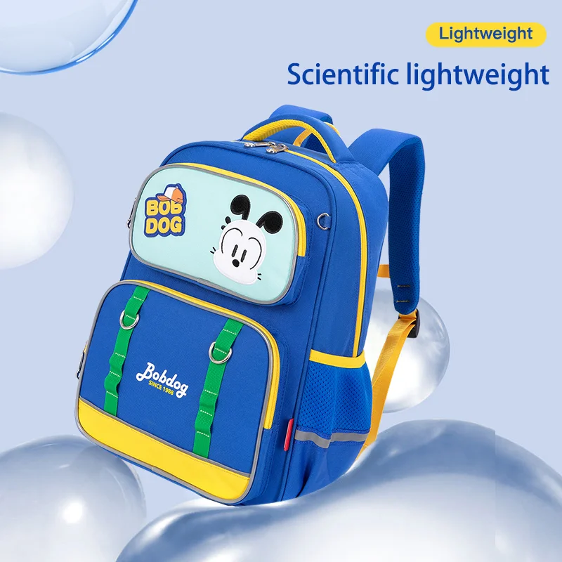 Spine relief schoolbag male and female primary school students 1-3-6 grade children's large capacity lightweight backpack Gift