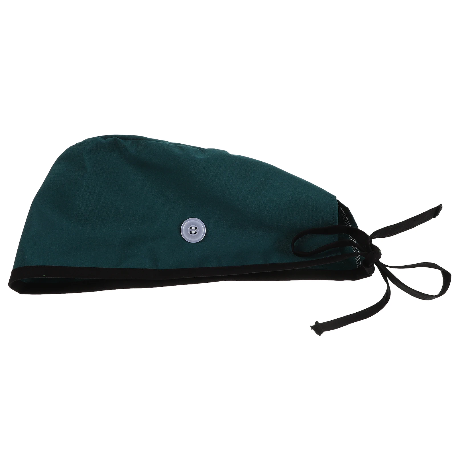 

Medical Surgical Cap Dark Doctor Nurse Scrub Hats Adjustable Size Ponytail Design Comfortable Wear Chemotherapy
