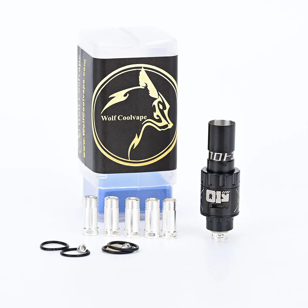 Wolfcoolvape Protocol Ridge Style rba Bridge สำหรับ bille/bb/boro Mod 6ชิ้น AIR PIN 1.0 / 2.0 / 2.5 / 3.0 / 3.5 / 4.0mm