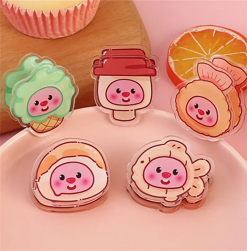 Loopy pp clip cartoon cartoon note clip multi-functional snack clip learn small supplies girl small gift