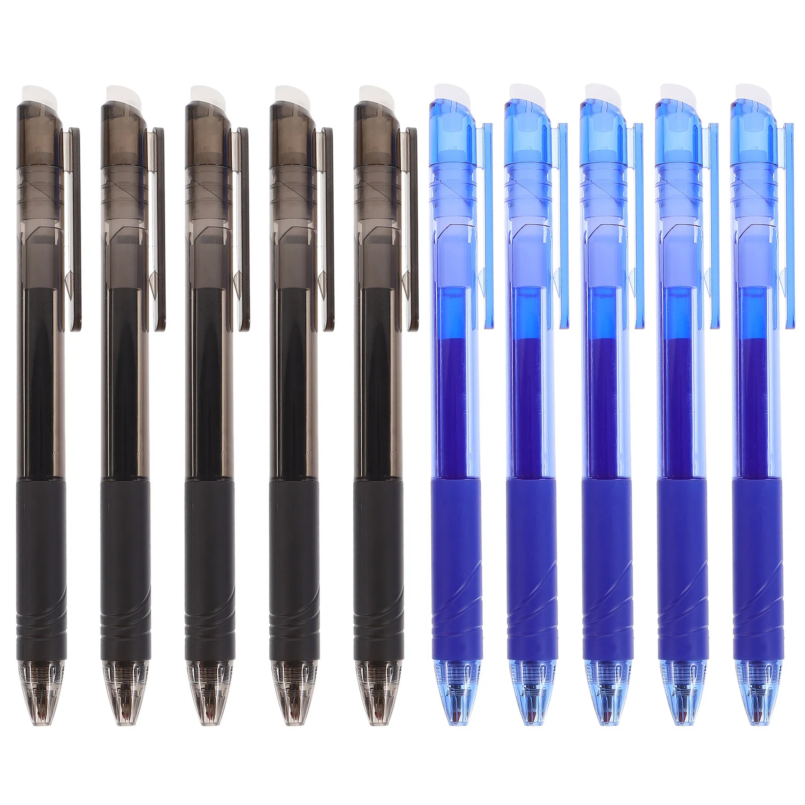 

10 шт., стираемые ручки с чернилами, быстросохнущие креативные письменные принадлежности, школьные и офисные принадлежности для студентов, взрослых, стираемая ручка